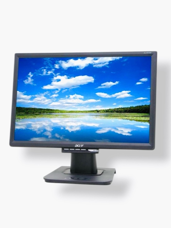 Acer Other - ACER 19” Widescreen Black External Computer Monitor AL1916W + VGA Cable